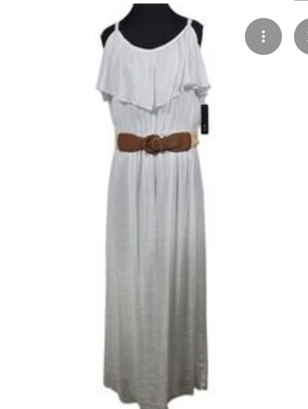 Bohemian Ruffle midi dress